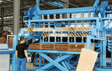 6-layer roller veneer dryer