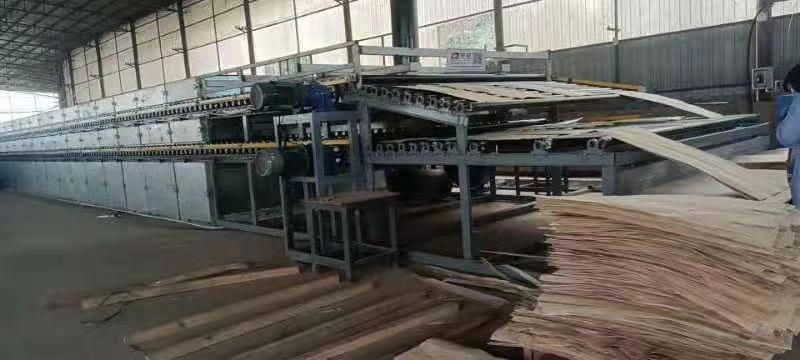 plywood veneer roller dryer biomass burner 